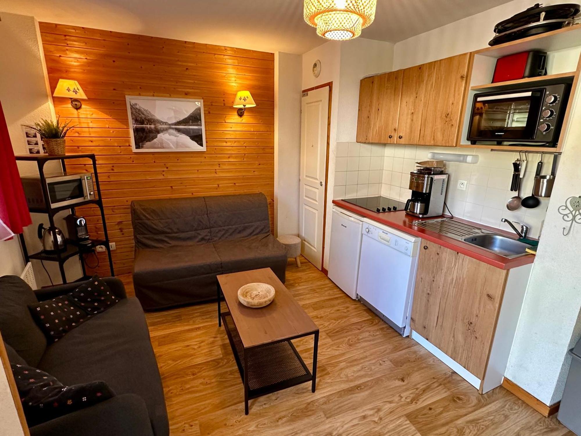 Charmant Appartement Confortable Pour 6 Personnes 40M2 Pied Pistes, Piscine, Wifi, Parking Chamrousse Kültér fotó