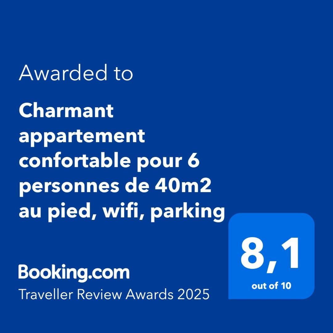 Charmant Appartement Confortable Pour 6 Personnes 40M2 Pied Pistes, Piscine, Wifi, Parking Chamrousse Kültér fotó