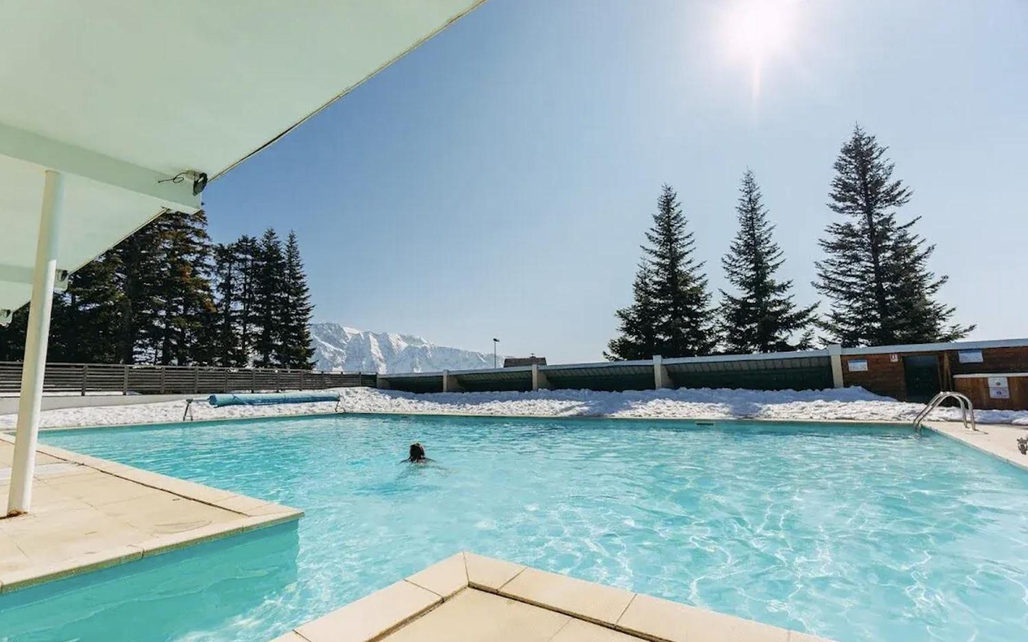 Charmant Appartement Confortable Pour 6 Personnes 40M2 Pied Pistes, Piscine, Wifi, Parking Chamrousse Kültér fotó